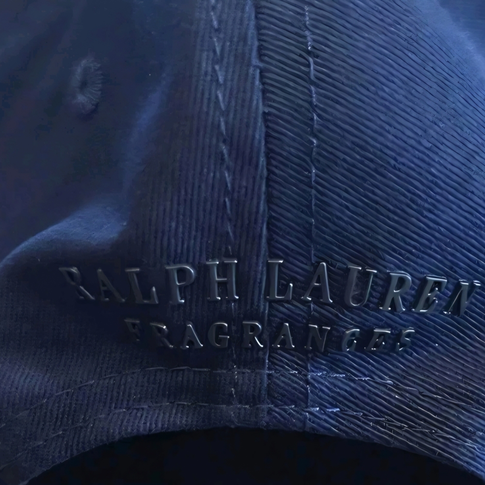 Ralph Lauren Polo 67 Fragrance Promo Hat Navy Blue Silver Script (NWOT) - Picture 6 of 6